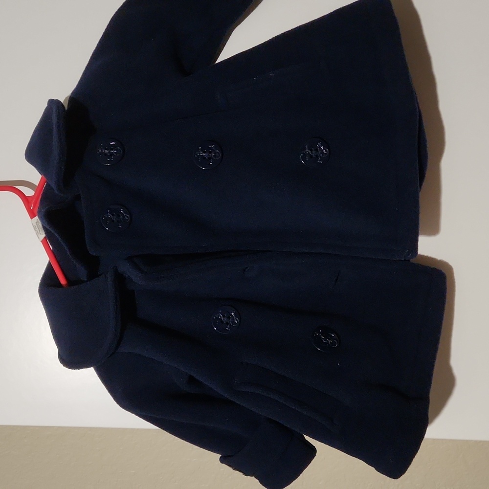 Girl Starting Out 18 month pea coat
